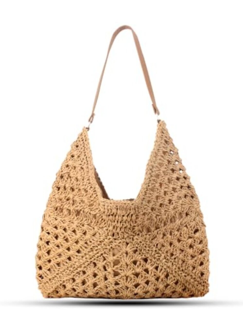 Handwoven Straw Beach Tote Bag for Women Large Shoulder Bag